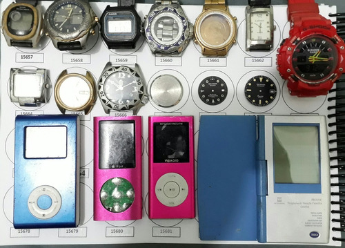 Lote 57 Sucatas Casio E Outros- Máquina Do Tempo
