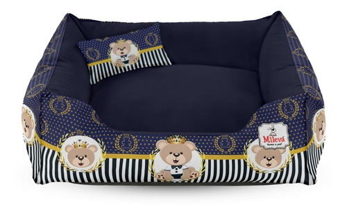 Cama P/ Cachorro Gato Caminha Pet 70x70 100% Lavável+ Brinde