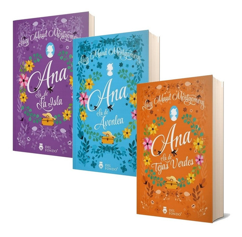 COLECCIÓN COMPLETA ANA LA DE TEJAS VERDES, de LUCY MAUD. Editorial Montogomery, tapa blanda en español, 2021