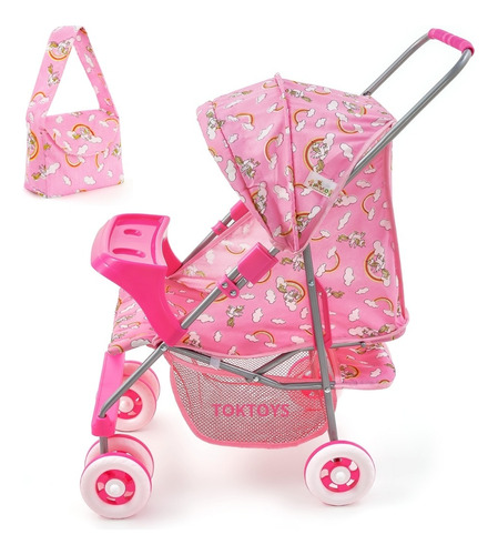 Carrinho De Boneca Milano Bebe Reborn Luxo