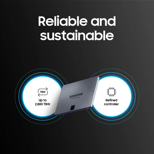 Ssd Interno 2 Tb Samsung Sata Iii 2,5 Mz-77q2t0b/am