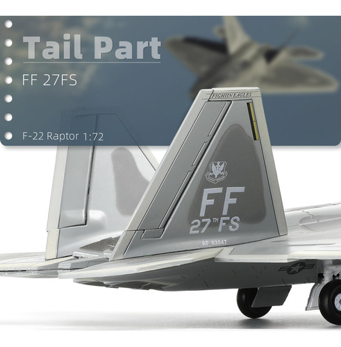 Modelo Previo A La Construcción Del F22 Raptor Fighter Attac