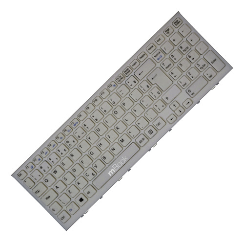 Teclado Sony Vaio Vpc-eh Branco V116646a - Aene7600 Br