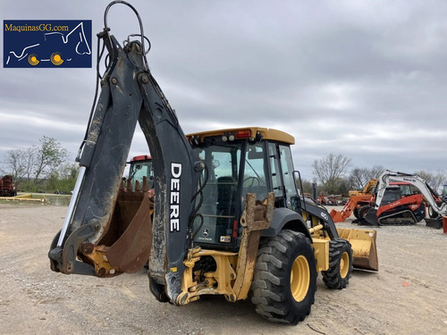 Retroexcavadora 2012 John Deere 410j 4x4 A/c Extensión