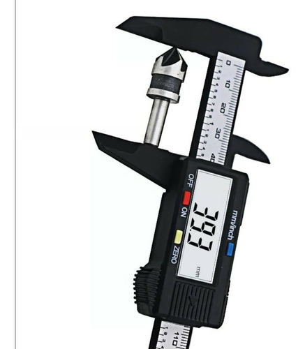 Vernier De Fibra De Carbono , 0 -150 Mm