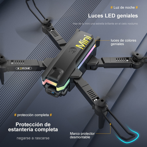 Min Drone Ls-e525 Pro Doble Cámara 4k + 2 Baterías Empezando