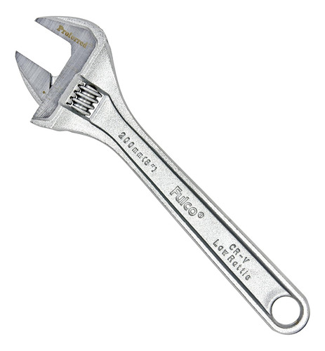 Llave Ajustable Estándar Cromada 20 Cm