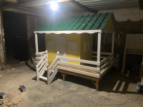 Casita Infantil De Madera Chalet Infantil Niños Foto Reales