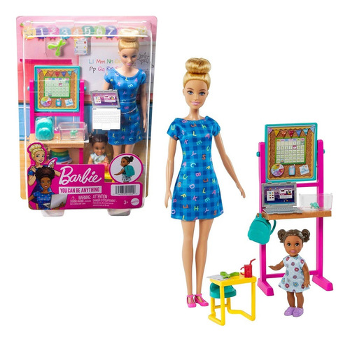 Muñeca Barbie Profesora You Can Be Anything 30cm