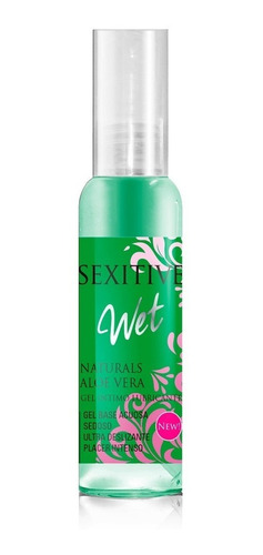 Gel Intimo Lubricante Sexitive Wet Piel Sensible Aloe Vera