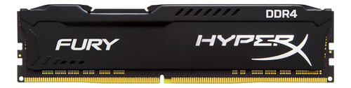 Memória RAM Fury color preto  4GB 1 HyperX HX424C15FB/4