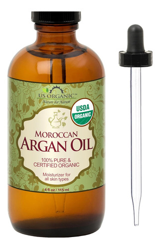 Aceite De Argan Organico 100% Puro Y Natural Virgen Prensado