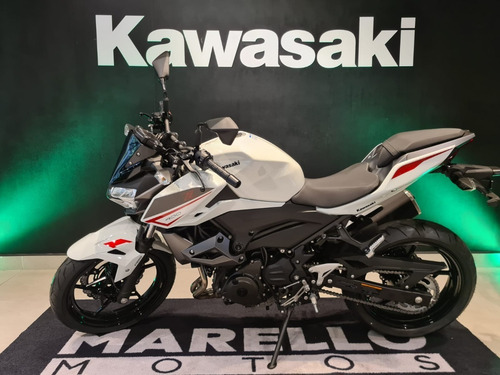 Imagem 4 de 8 de Kawasaki Z400 Branca 2022 - Lançamento
