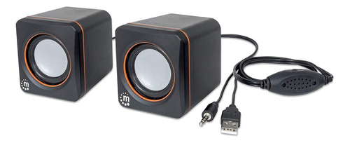 Manhattan 2600 Series Sistema De Altavoces Usb 161435 Neg