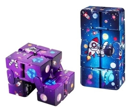 Cubo Rubik Infinito Anti Estrés Infinity Cubes 2 Piezas 