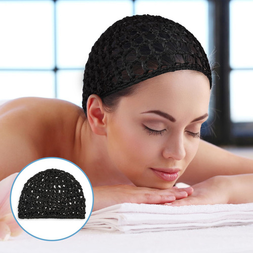 Envoltório De Cabelo De Malha De 3 Peças, Touca De Dormir Ma