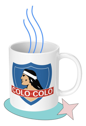 Taza Tazon Mug Colo Colo