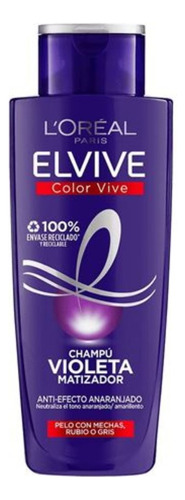 Elvive L´oréal Shampoo Violeta Matizador 200 Ml