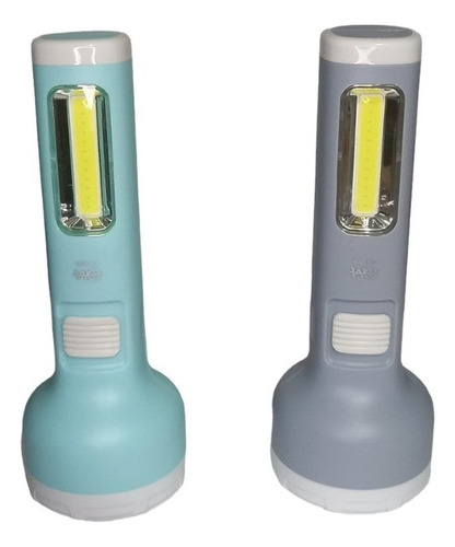 Linterna De Mano Camping Om 8009 Led 1w + Cob Recargable Usb Color de la luz Blanco