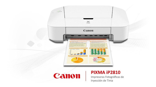 Impresora Escolar Canon Pixma Ip2810 A Color Con Cartuchos!!