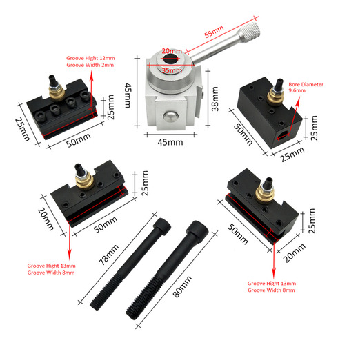 . Llave De Poste Rápida Fixture Holder Change, Minicortadora
