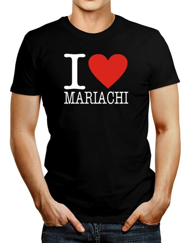 Idakoos Polo I Love Mariachi Classic Style