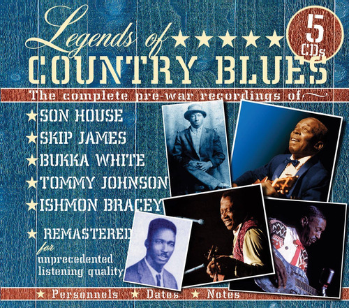 Cd: Leyendas Del Country Blues