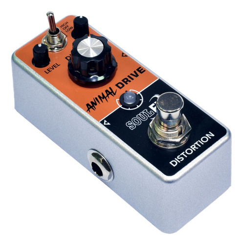 Pedal Distorção Soulfx Animal Drive Sfx-ad04 Cor Laranja