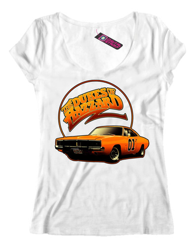 Remera Mujer General Lee Los The Dukes Of Hazzard De S34 Dtg