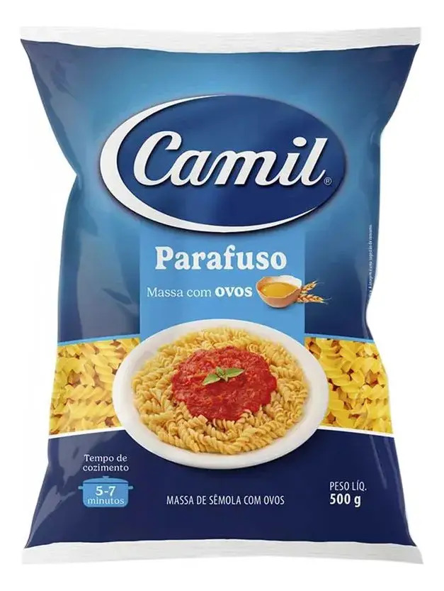 Macarrão Parafuso 500g Camil