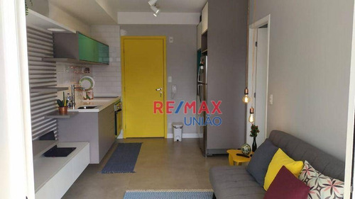 Imagem 1 de 17 de Studio Com 1 Dormitório À Venda, 39 M² Por R$ 460.000,00 - Panamby - São Paulo/sp - St0027