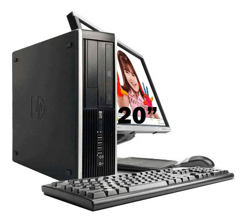Imagem 1 de 6 de Cpu Hp Elite 8100 Core I5 8gb Ddr3 1tb + Monitor