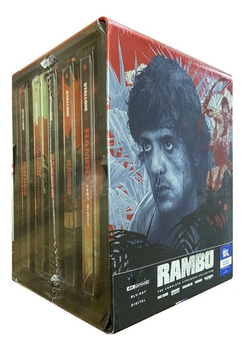 Rambo 1 - 5 Boxset Steelbook 's Peliculas 4k Ultra Hd