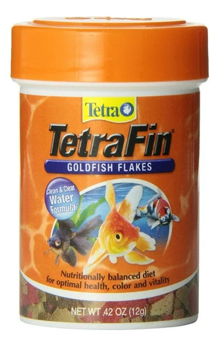 Alimento Peces Goldfish Hojuelas Con Vitamina Acuario Pecera