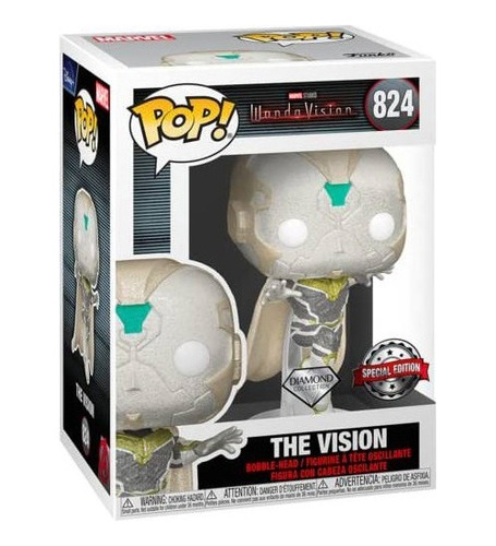 Funko Pop The Vision 824 Wanda Vision (diamond Collection)