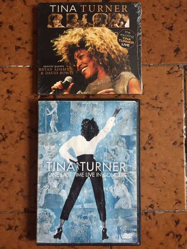 Tina Turner Dvd One Last Time Live In Concert Y Cd Live