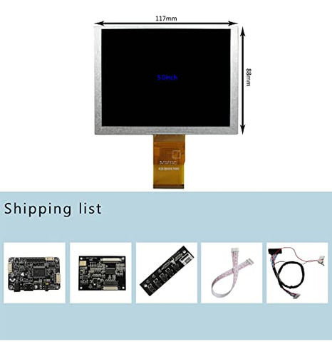 Pantalla Lcd Vsdisplay 5 Zj050na-08c De 5 Pulgadas, 640 X 48