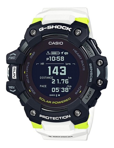 Reloj Para Hombre G-shock Gbd-h1000 Gbd-h1000-1a7dr Blanco