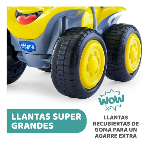 Imagen 4 de 5 de Chicco Carrito Billy Bigwheels Amarillo