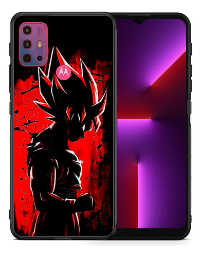 Funda Moto Goku Shadow Art Dragon Ball Tpu