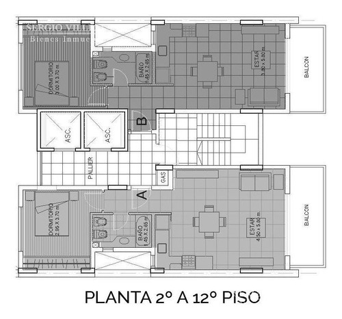 Imagen 2 de 11 de Cafferata 1000 - Departamento Un Dormitorio En Venta