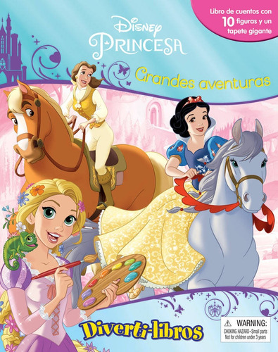 Grandes Aventuras - Disney Princesas Divertilibros - Phidal