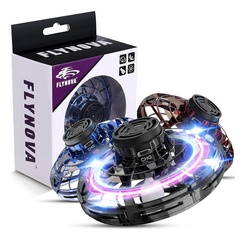 Flying Spinner Mini Ufo Drone Para Niños, Flying Fidget Spin