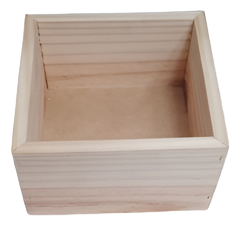Cajon Madera De 50 X 40 X 14.5 De Alto
