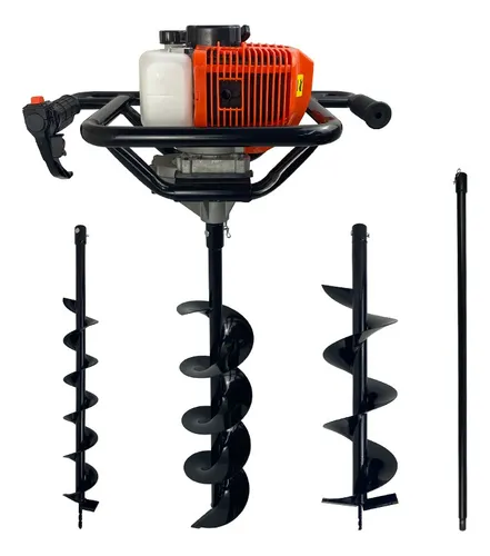 comprar Perfurador Solo Trado Gasolina 52cc C\u002F3 Brocas + Extensão 1m