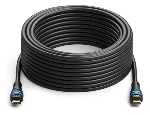 Cable Hdmi Bluerigger 4k 60 Hz Hdr10 Hdcp2.3 18 Gbps 10,67 M