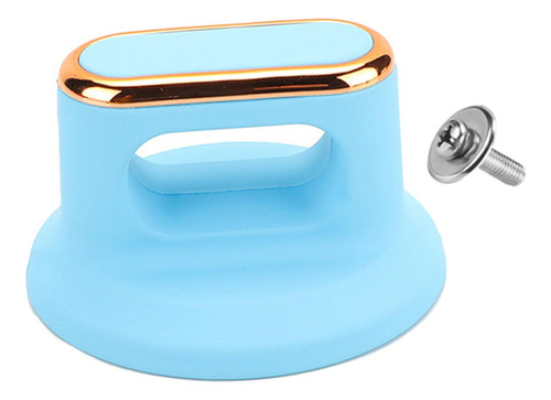 3 Universal Lid Handle Lid Knob Holding Knob Kitchen Blue