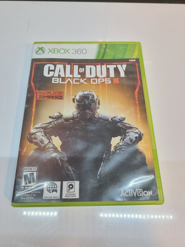 Juego Para Xbox 360 Call Of Duty Black Ops 3