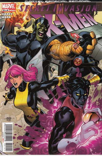 Comic Marvel Secret Invasion X-men 3 Tomos De 4 En Español