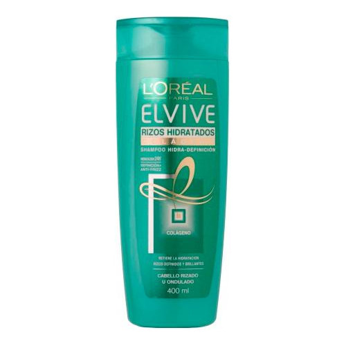 Shampoo Elvive Óleo Extraordinario Rizos Definidos 400ml